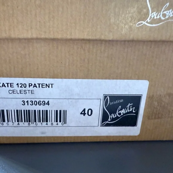 Christian Louboutin Blue Women's Heels - Picture 4 of 7